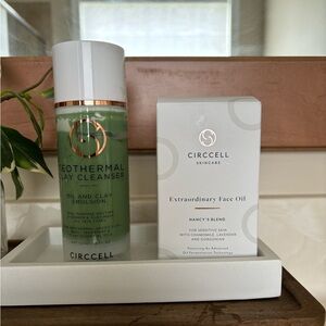 CIRCCELL Geothermal Clay Cleanser & Extraordinary Face Oil